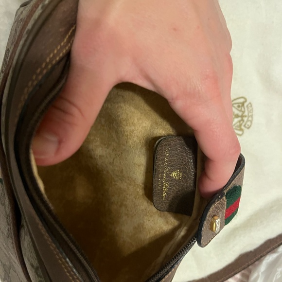 Gucci Beige and Brown Crossbody Bag - Picture 11 of 15